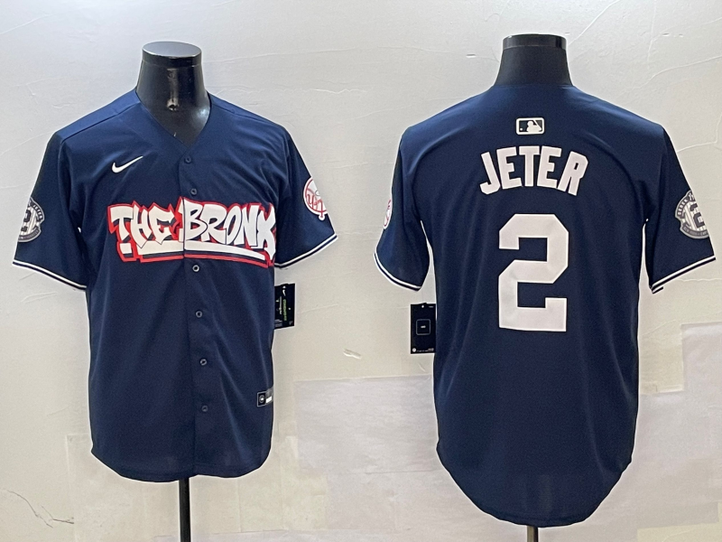 Men's New York Yankees Derek Jeter Navy Limited Jersey